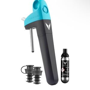 Coravin Pivot Wine Storage System -Teal